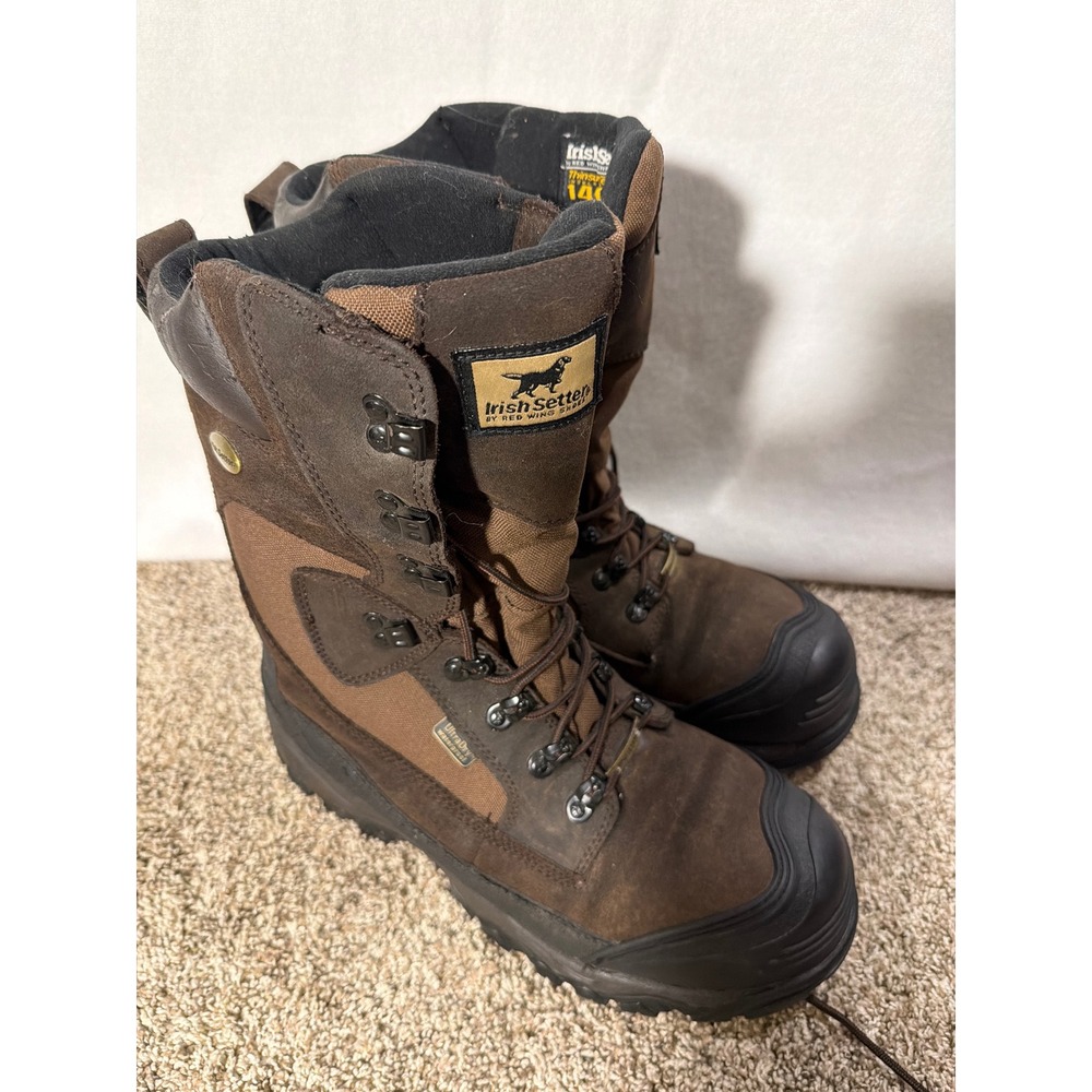 Irish Setter Red Wing 2872 Hunting Boots Mens 11 EE Waterproof 1400g Thinsulate